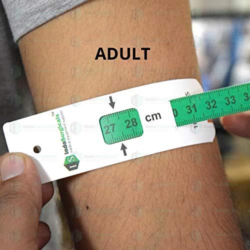 IS IndoSurgicals IS IndoSurgicals MUAC Tape for Adult, Deluxe Quality, PVC, Reusable (50)