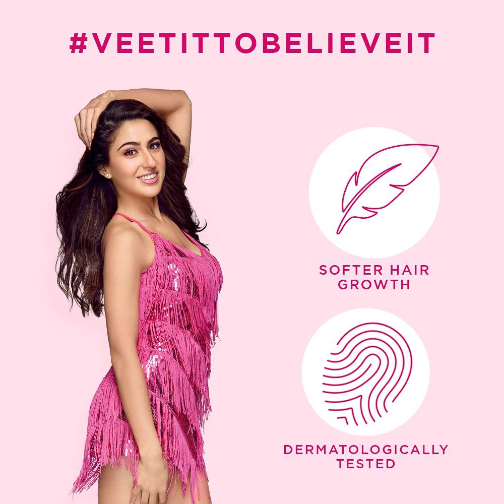 Veet Veet Full Body Waxing Kit for Dry Skin - 8 Strips (Pack of 2)