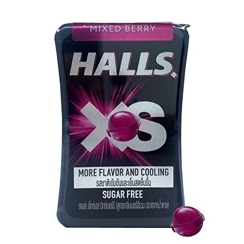 HALLS Halls XS Mixed Berry Flavored Sugar Free Candy, 0.5 oz / 15 g