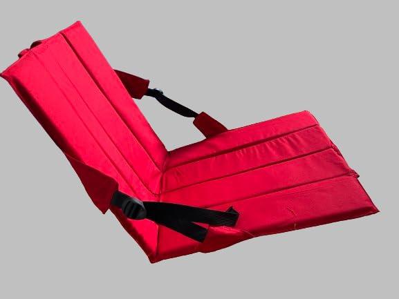 Generic Urban Buddha.in Lotus Meditation Chair (RED)