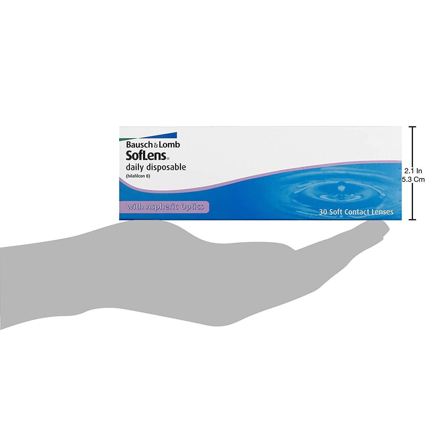 Bausch & Lomb Bausch & Lomb Soflens Daily Disposable Contact Lens (30 Lens Pack -6.50)