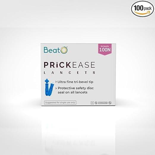 Beato Dr. Morepen GlucoOne BG 03 Glucometer with 50 Strips, 100 Lancets with 100 Swabs