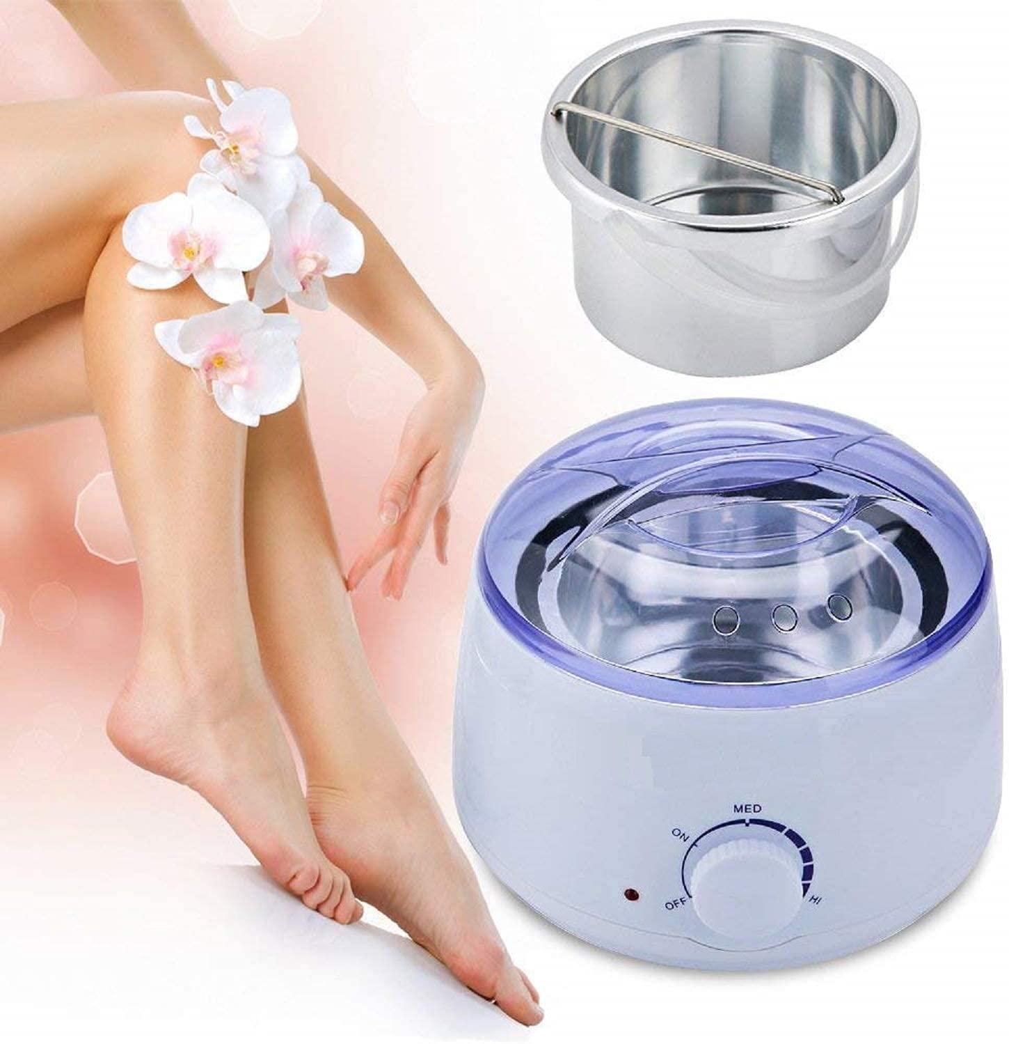 G-KARUNA G-KARUNA Portable Electric Wax Warmer for Hair Removal - Wax Machine for Hair Removal Wax Pot with Nonstick Coating for Eyebrow, leg, Body Waxing Kit for Women and Men | Multi Color