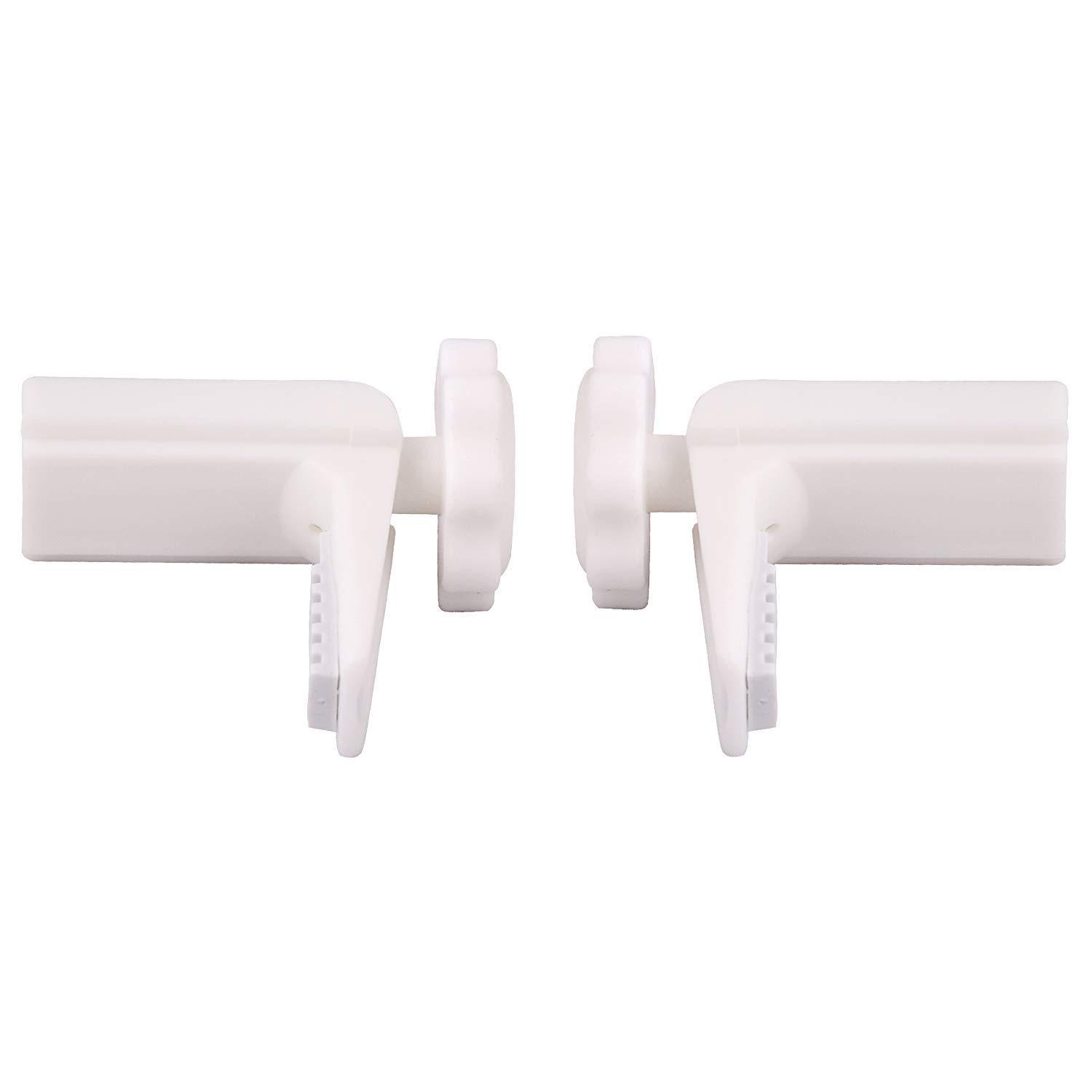 PAXMAX PAXMAX Commode height Raiser/Toilet Seat Elevator riser without Lid plastic, portable, lightweight extender commode seat (White, 6 Inch)