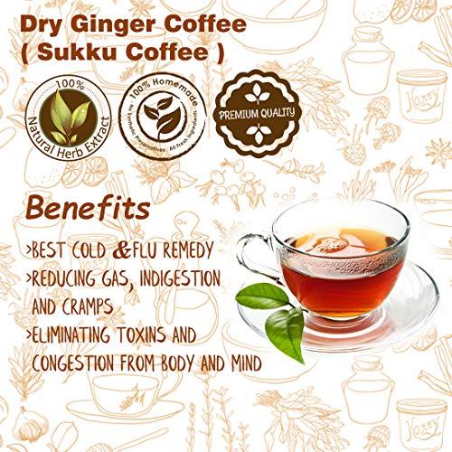 MOM'S HARVEST MOM'S HARVEST Sukku Malli Coffee Powder with Karupatti Premix / Herbal Cold Cough Mix (50)