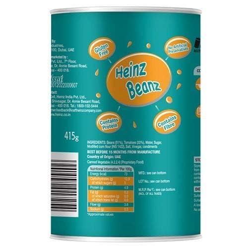 HEINZ HEINZ Baked Beans 415Gram, (Pack Of 6)