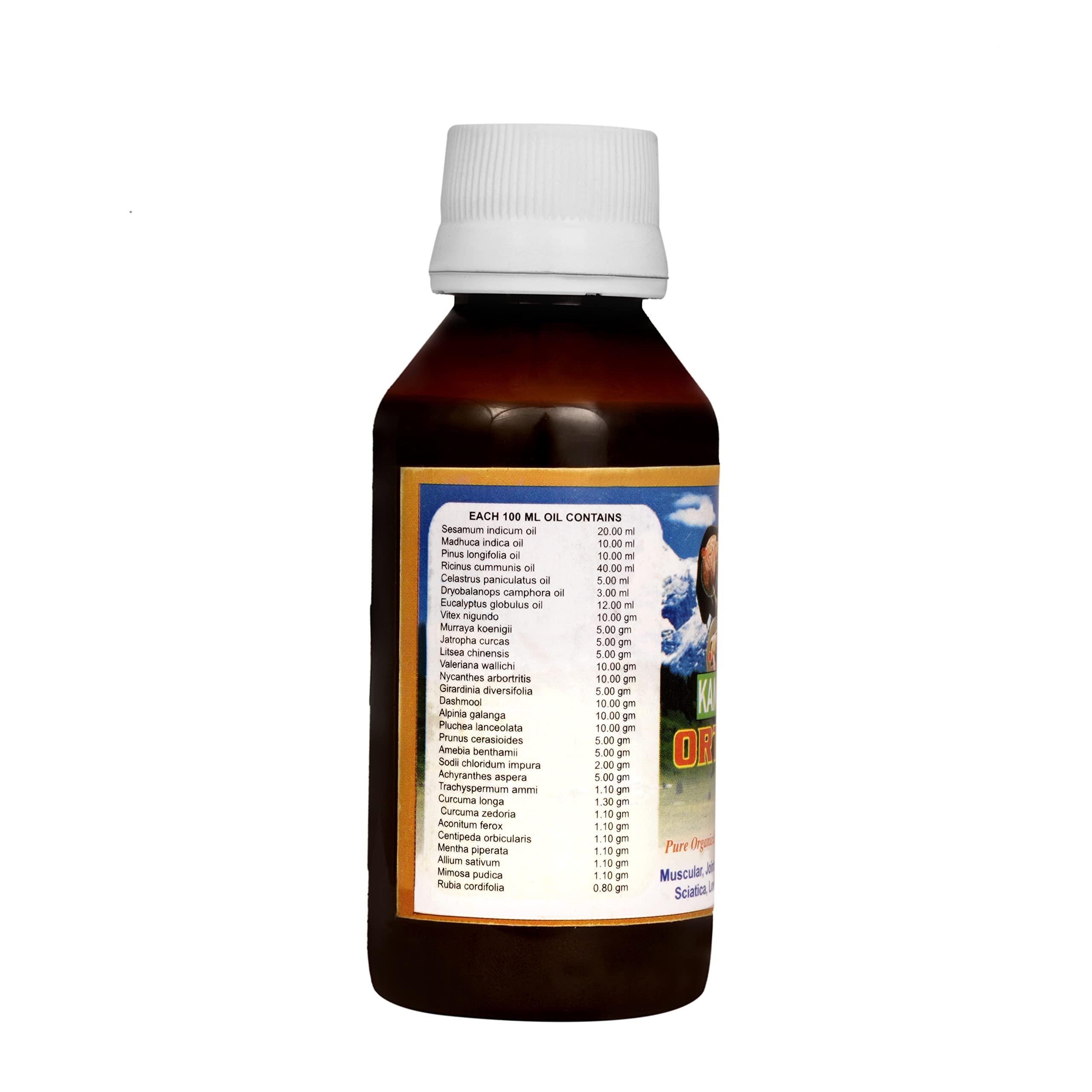 KANGRA HERB Kangra Herb\'s Orthokan Oil 100ml
