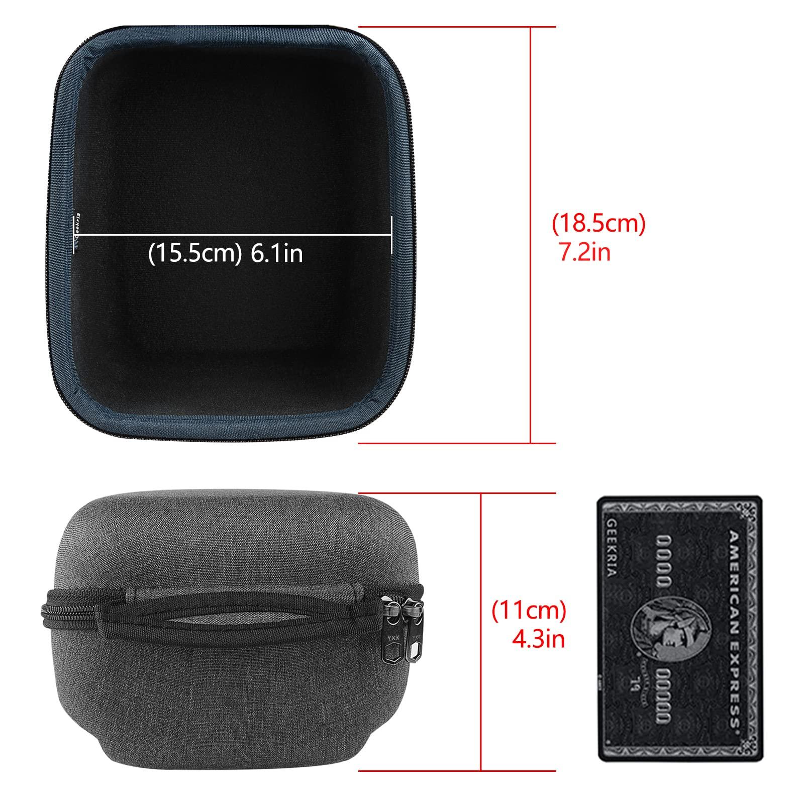 GEEKRIA Geekria Hard Shell Carrying Case for Omron 10 Series Upper Arm Blood Pressure Monitor BP785N/BP786/BP786N/Protective Travel Bag