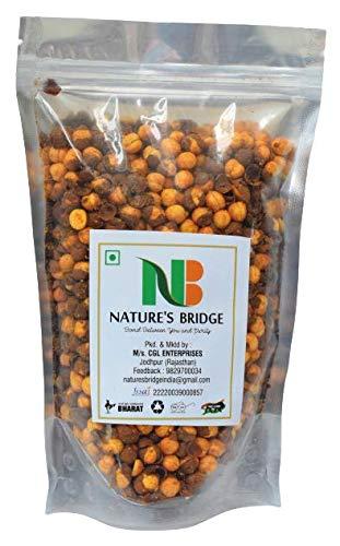 NATURE'S BRIDGE Nature's Bridge Heeng Jeera Roasted Chana / Roasted Masala Chickpeas (Heeng Jeera Flavour) / Roasted Masala Chana / Masala Chickpeas - (250 gm)