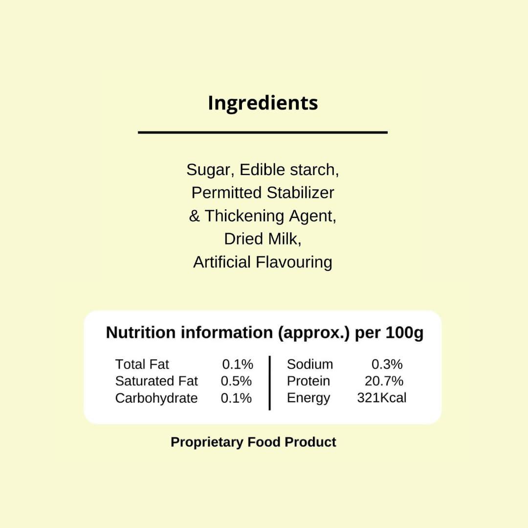 Dharmasut 2 Vanilla + 2 Rose Instant Ice Cream Mix Powder | Combo of 4 | 400gm