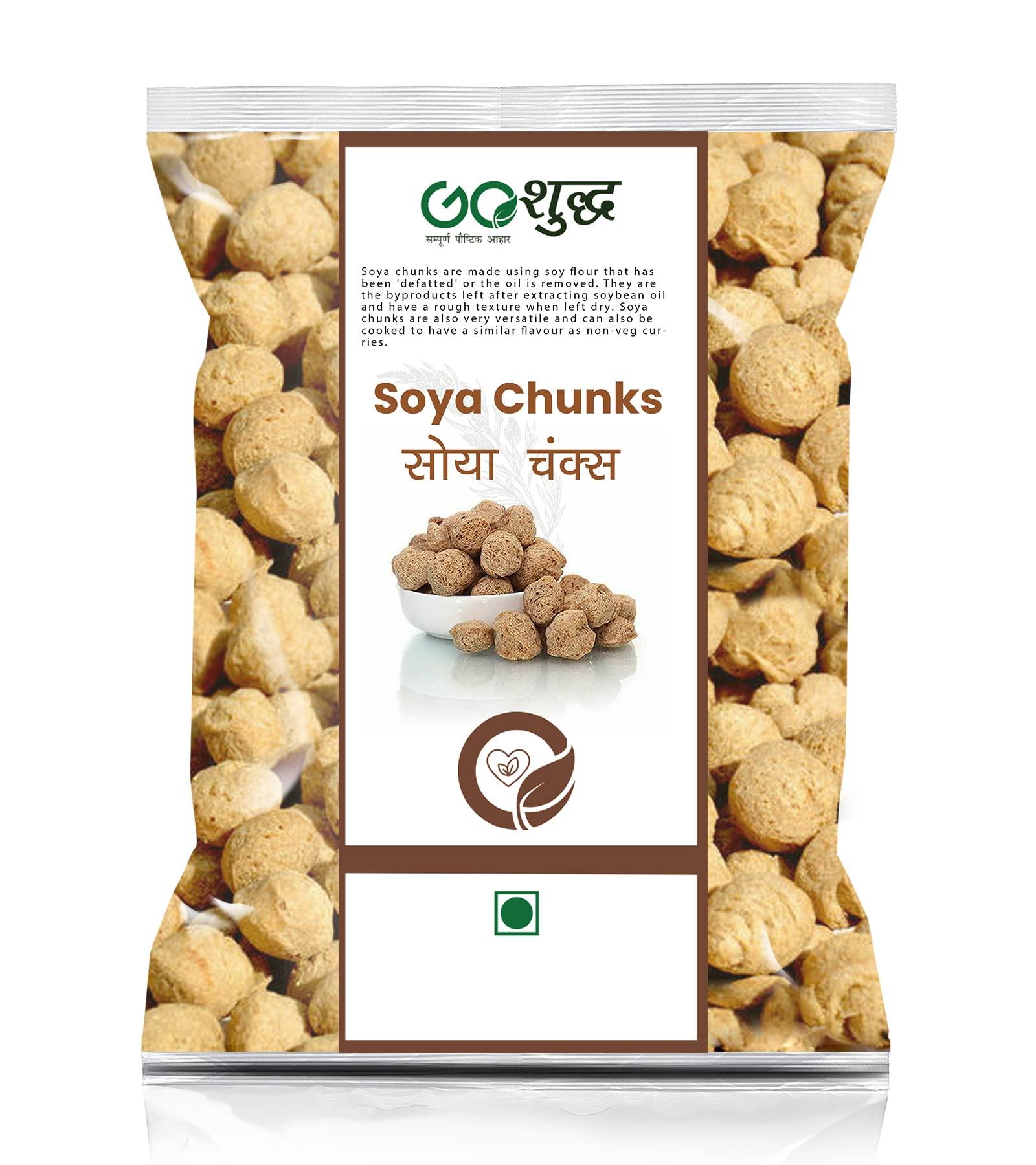 Goshudh-FREEDOM FROM ADULTERATION Goshudh SOYA Chunk 500gm
