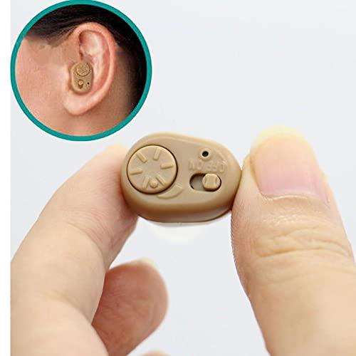 FCS FCS K-86 ITC Hearing Aid (Beige) With 6 German Made Battery Suitable For Mild to Moderate Hearing Loss.