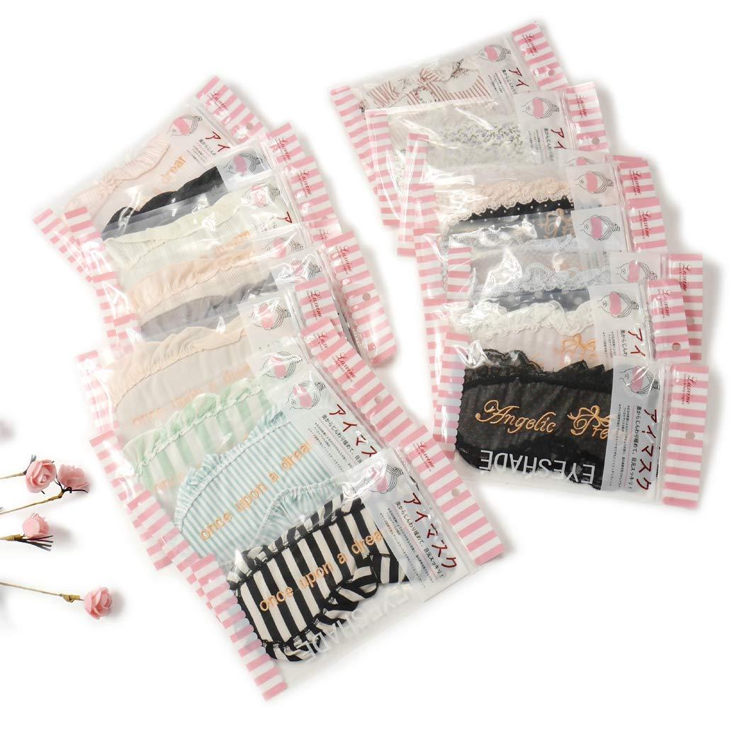 Fascigirl Fascigirl Sleeping Mask Eye Mask Lace Letter Decor Sleeping Eye Cover Blindfold Eyeshade