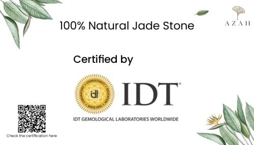 AZAH Gua Sha Stone and Jade Roller for Face Massage by AZAH 100% Natural CERTIFIED Face Massager & Face Roller for Women | Face Shaper Jade Roller and Gua Sha Set for Glowing Skin