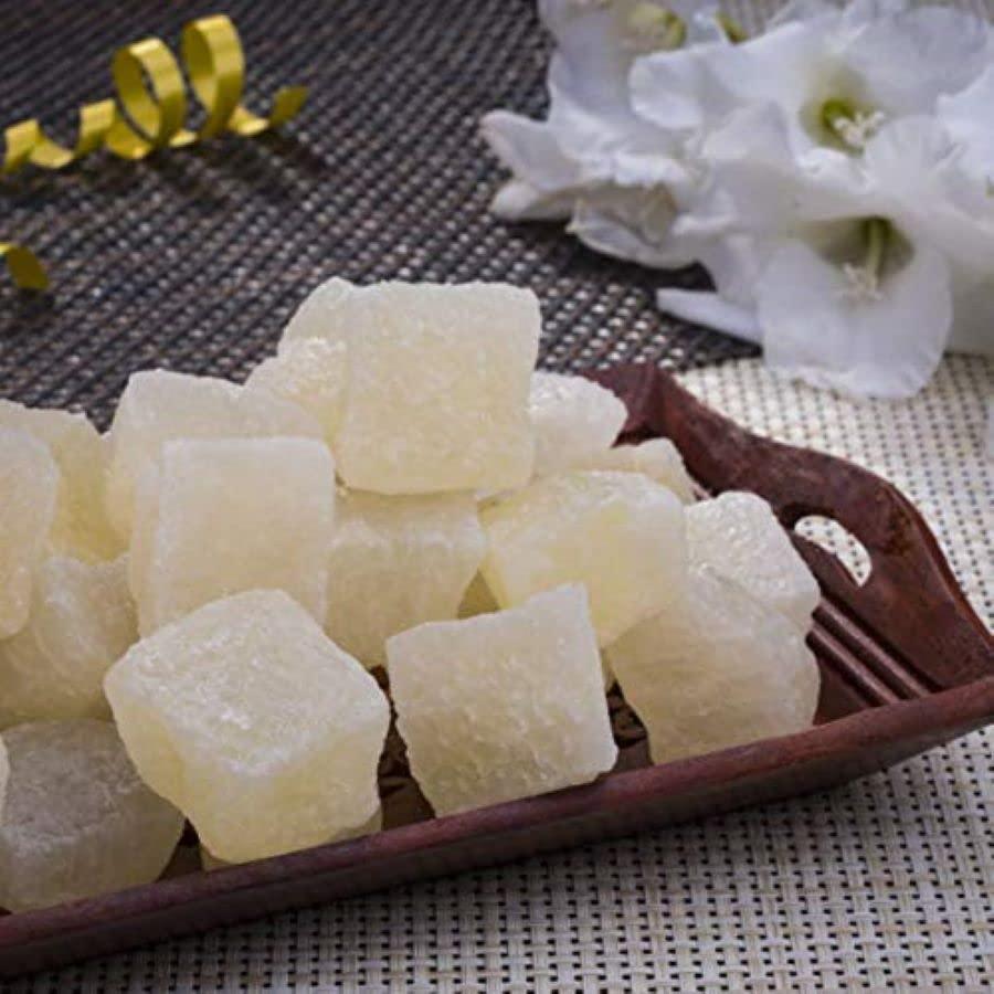 SUN NUTRITION SUN NUTRITION Sweet Dry Agra ka White Petha Mithai (250 Gram)