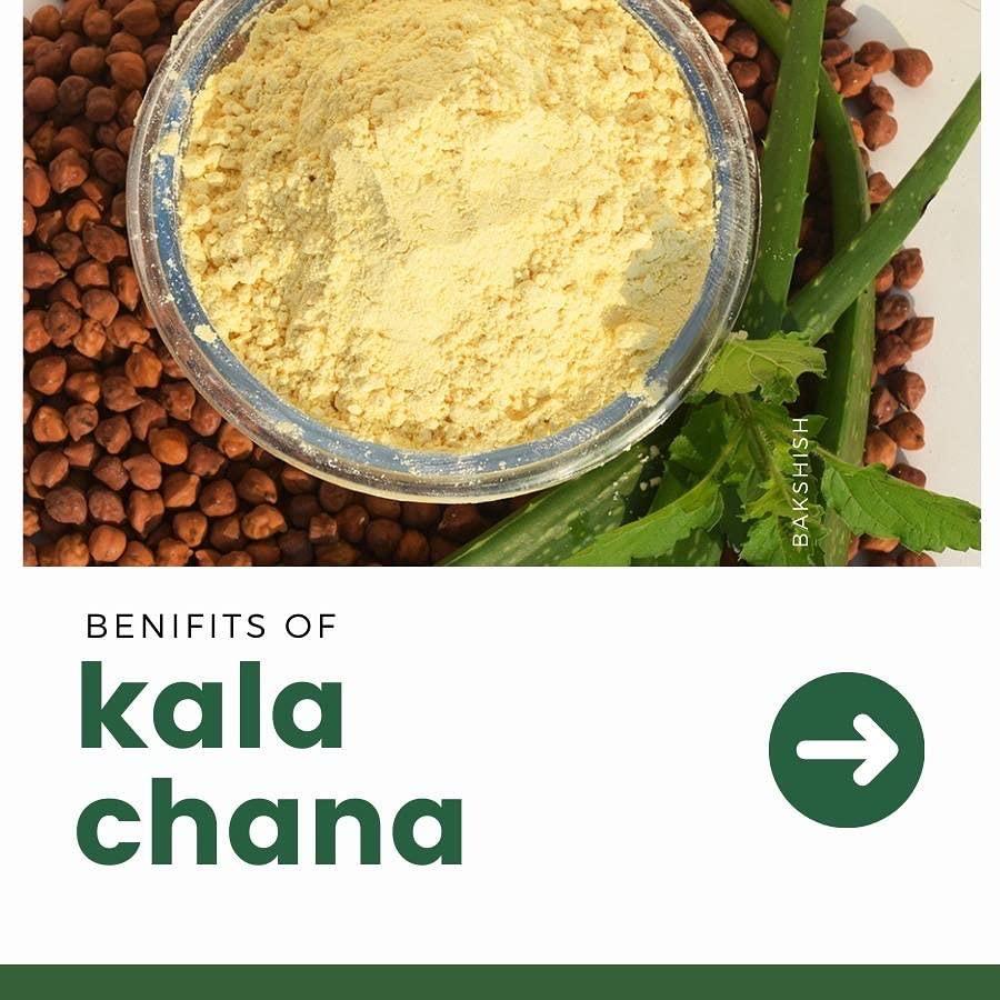 BAKSHISH BAKSHISH Chana Atta Flour Pack of 4 (500gm)