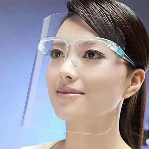 3G Chemist 3G Chemist New Medical Goggles Face Shield with Spectacle Visor with Glass Frame, Anti Fog Super Comfortable, for Men/Women/Children, Pack of 10