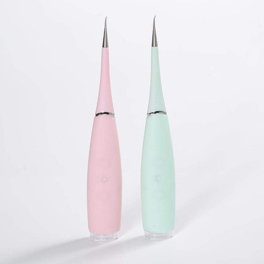 LOOM TREE LOOM TREE Ultrasonic Sonic Dental Scaler Tooth Tartar Calculus Remover Cleaner Pink