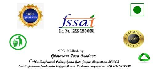 GHOTARAM GFP Namkeen Farshan Ratlami Sev/Besan Bhujia Long Sev Snack/Ratlami Namkeen Sev/Indore's Famous Ratlami Sev Crispy & Crunchy Snack from the Heart of Madhya Pradesh-1Kg*3Pack