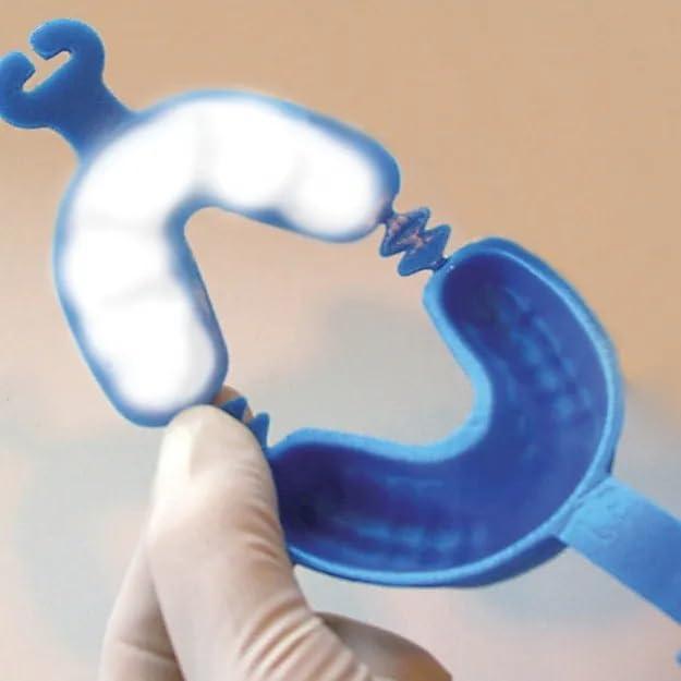 InstruDent Cotisen Disposable Fluoride Foam Tray Blue - L