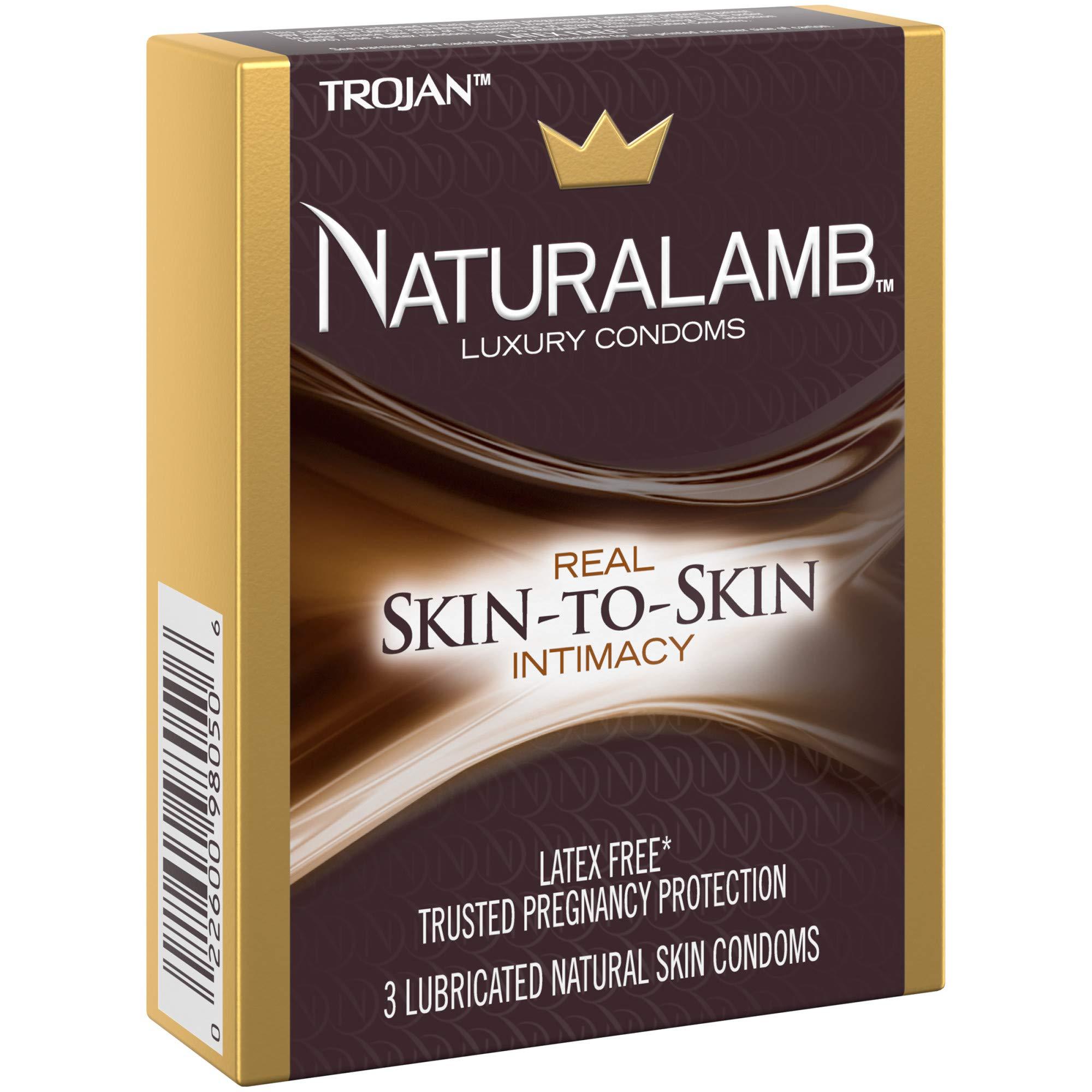 Paradise Products Trojan Naturalamb Luxury Condoms - 3 CT