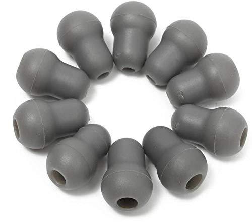 PSM PSM Gray Deluxe Ear Knobs Pack Of 10