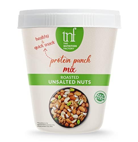 THE NUTRITION FACTORY The Nutrition Factory Roasted Nuts, Unsalted, 325g (California Almond, Cashew, Premium Peanuts, Pistachio, Coconut Flakes, Dates)