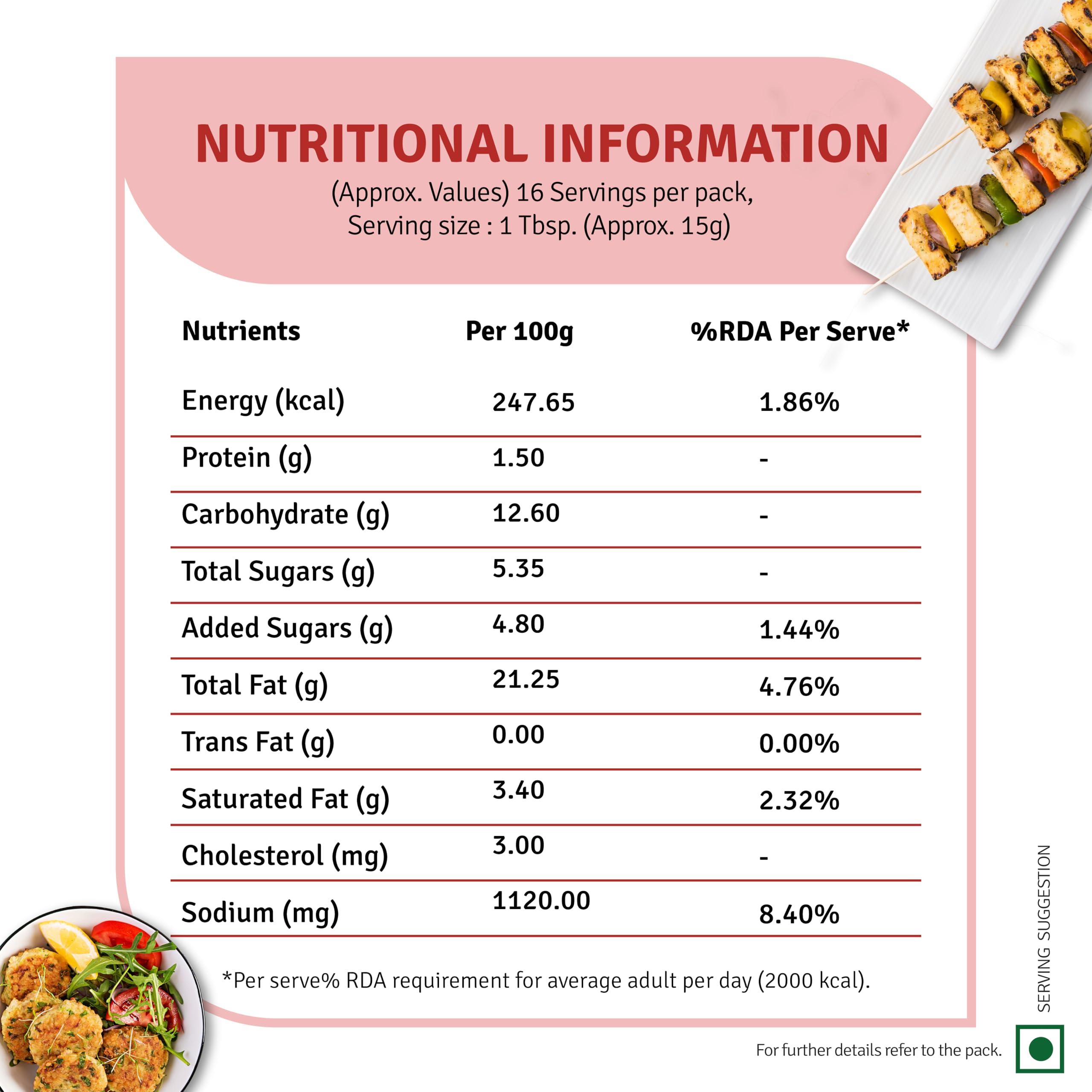 VEEBA Veeba Tandoori Mayonnaise, 250g