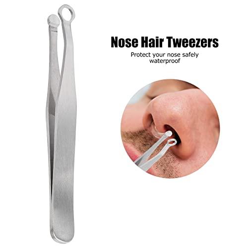 01 02 015 Nose Hair Tweezers, Waterproof Nose Hair Trimming Tool for Nose
