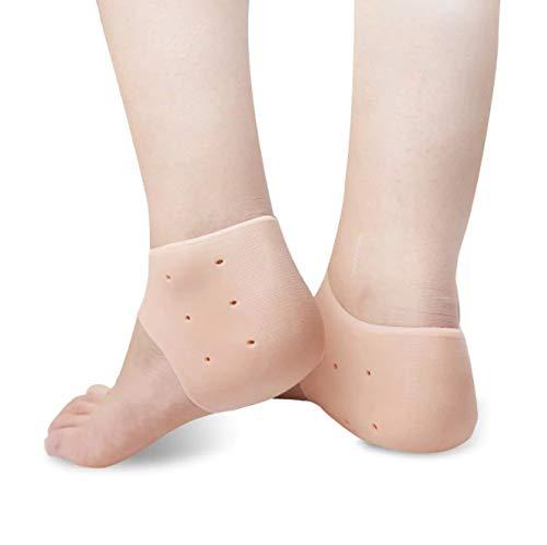 ONPRIX ONPRIX Silicone Feet Care Heel Socks Moisturizing Gel Heel Thin Socks with Hole Cracked Foot Skin Care Protectors Foot Care Tool