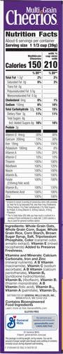 General Mills Cheerios General Mills Multigrain Cheerios, 255 g