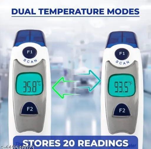 BPL Medical Technologies BPL Medical Technologies Accu Digit Non Contact Dual Infrared Thermometer, Multi-Purpose, Wide Range (White)