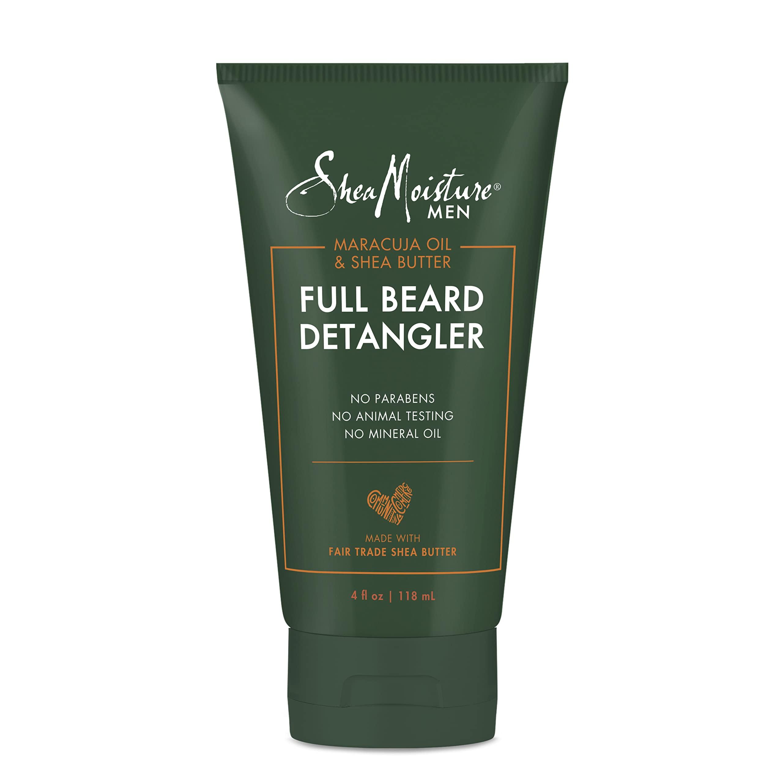 SHEA MOISTURE SheaMoisture Maracuja & shea butter full beard detangler, 4 Fluid Ounce