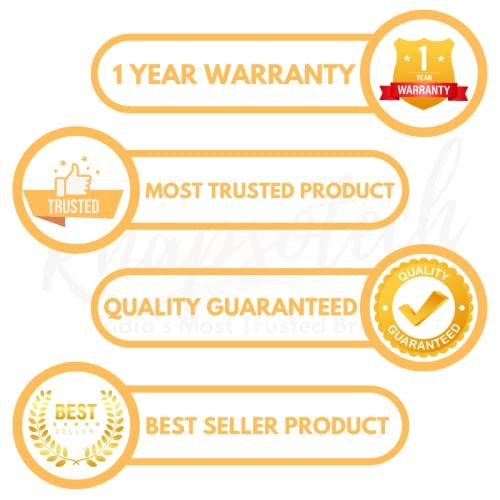 RHAPSOTECH Rhapsotech Wax Heater for Waxing | Wax Machine for Waxing with Auto Cut-Off Feature | Wax Heater for Waxing for Women | Automatic Wax Heater | (Cream)