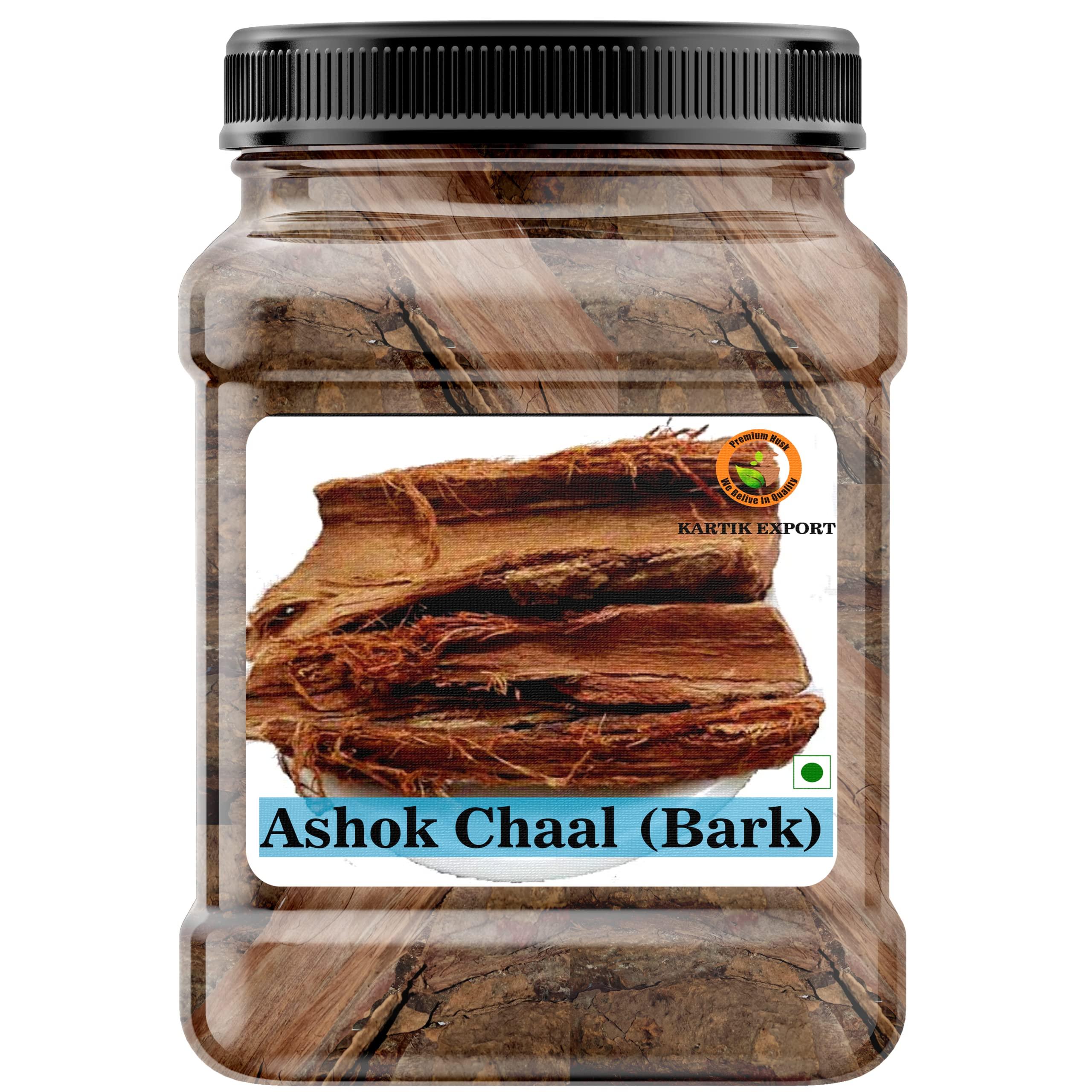 Kartik Export Kartik Export Ashok Chaal - Ashoka Bark - Saraca Ashoka Bark - Ashok Tree Bark - 250 Grams Jar