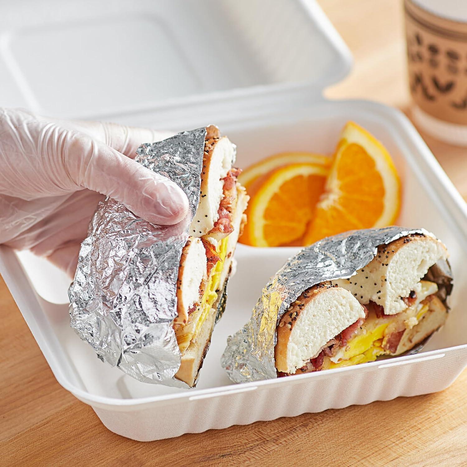 EUROFOIL Eurofoil Food Wrap Aluminium Foil 72 Meters | Food Grade Strong & Durable Foil | for Packing, Wrapping, Cooking, Baking & Grilling | Non-Stick Multipurpose Parchment Paper | Keeps Food Fresh