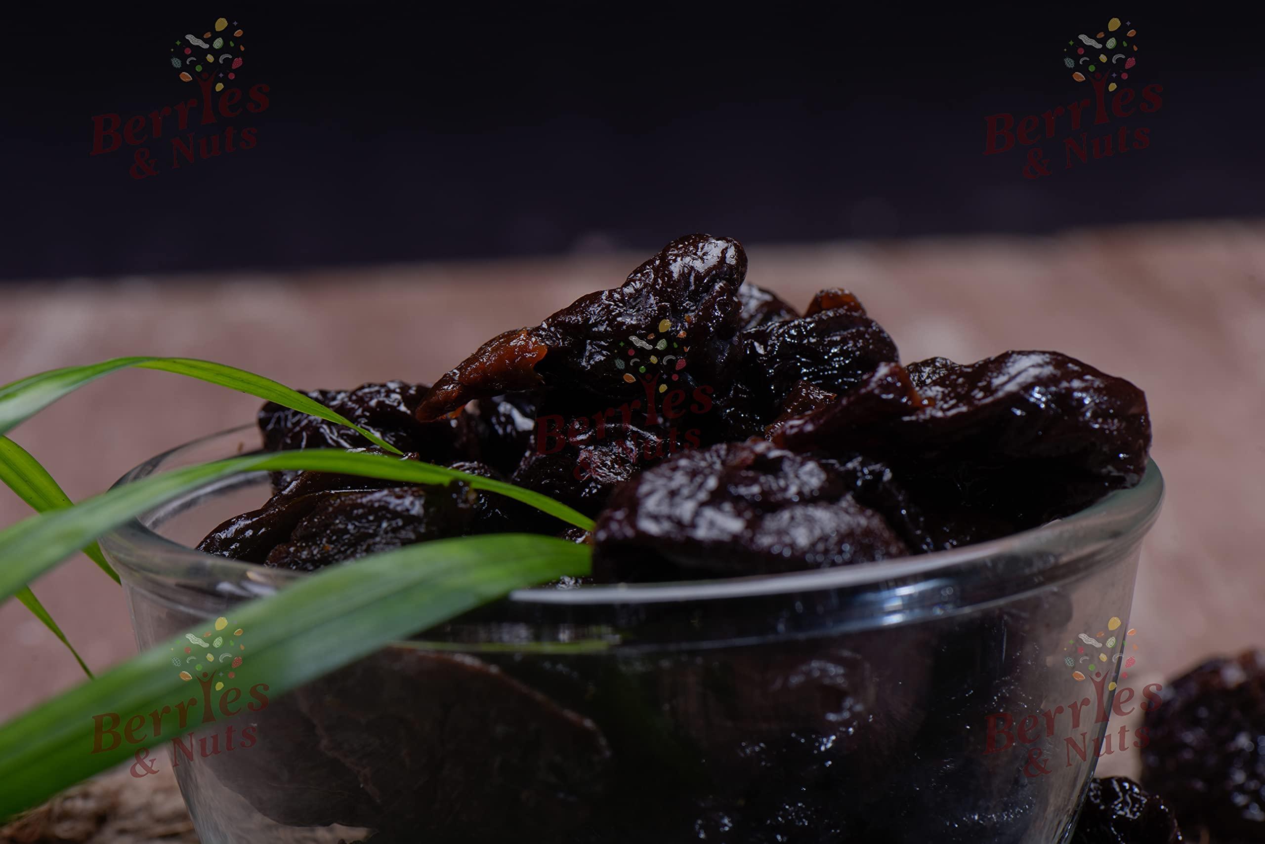 Berries And Nuts Berries & Nuts Pitted Prunes 200 Grams Pouch | Dried Plum, Prune, Antioxidant Rich, Super Food |1 Pack of 200 Gram