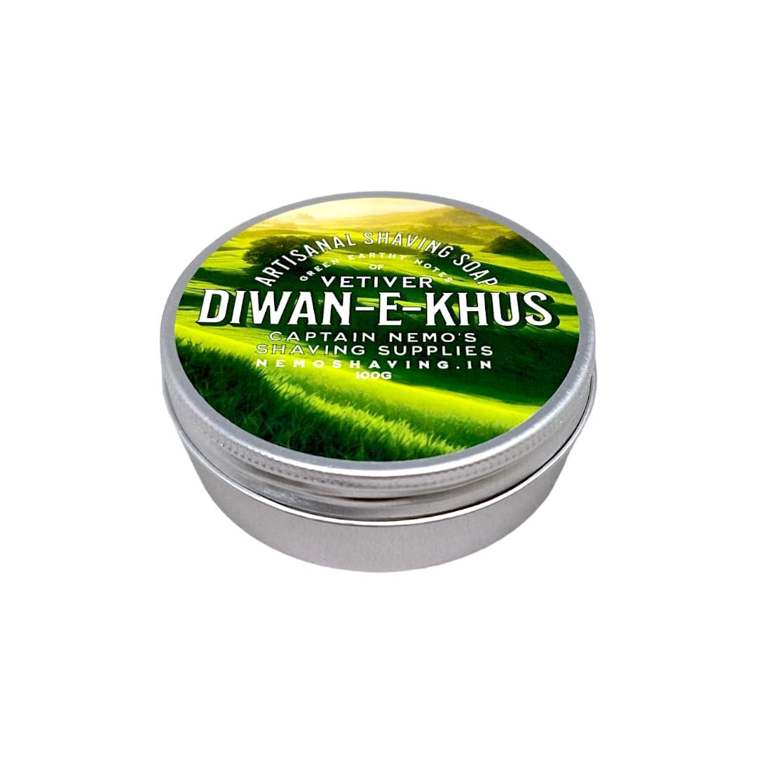 Generic Captain Nemo\'s Diwan e Khus Shaving Soap with Vetiver Extract