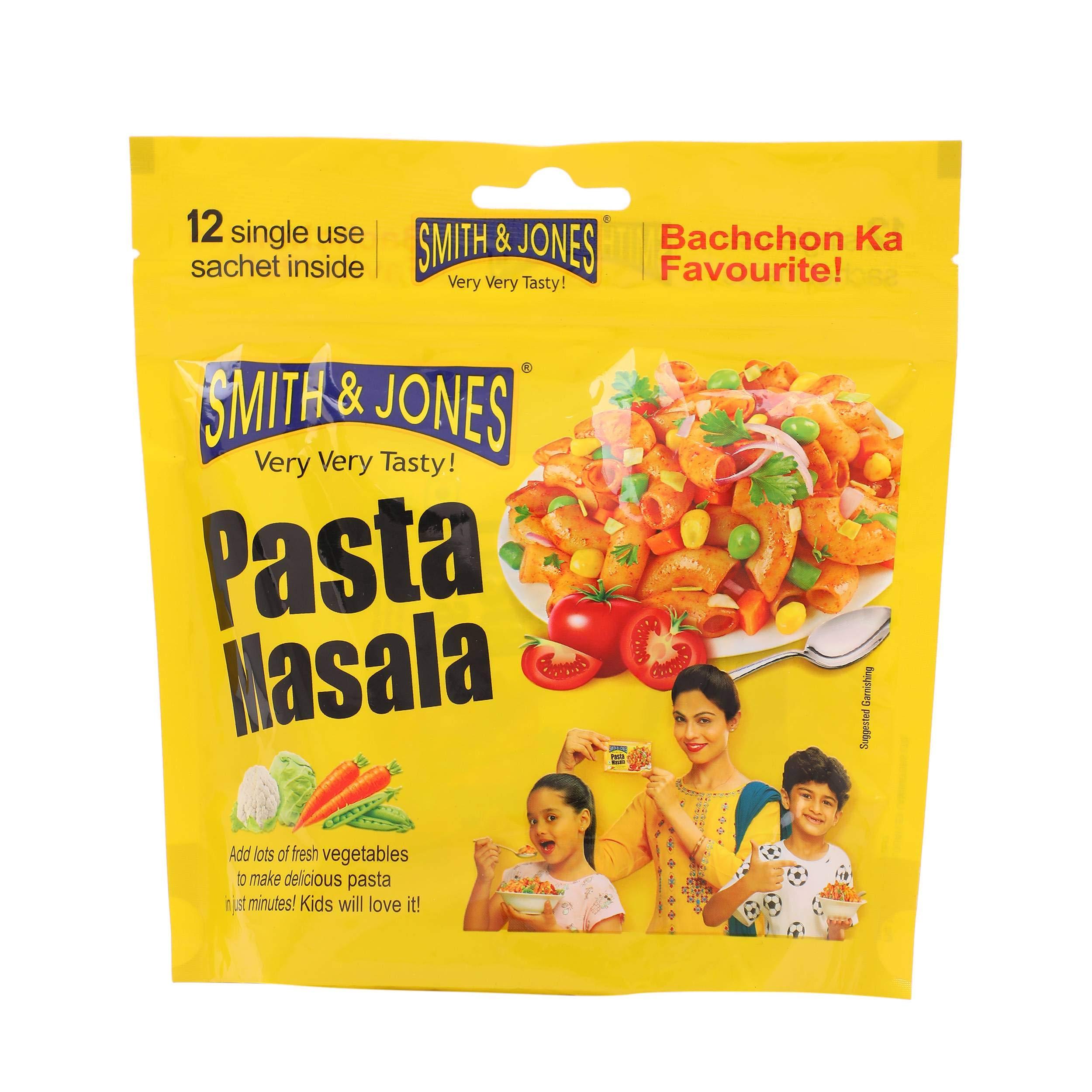Smith & Jones Smith & Jones Pasta Masala, 10g (Pack of 12)