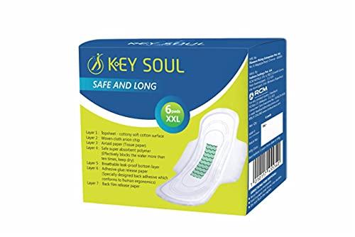 KEY SOUL KEY SOUL SAFE and LONG 6 PADS EXTRA LARGE PLUS