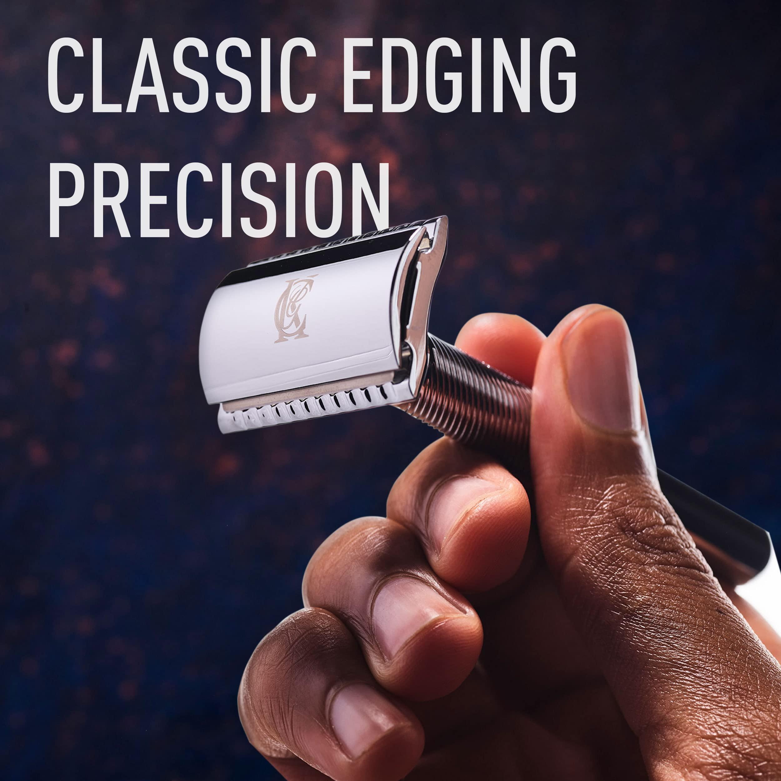 King C. Gillette King C. Gillette Double Edge Safety Razor Blades 10 count, Stainless Steel Platinum Coated Blades