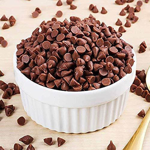 CCDS CCDS Compound Dark Chocolate and White Chocolate Gourmet Chips for Baking and Garnishing Cakes Cookies Combo