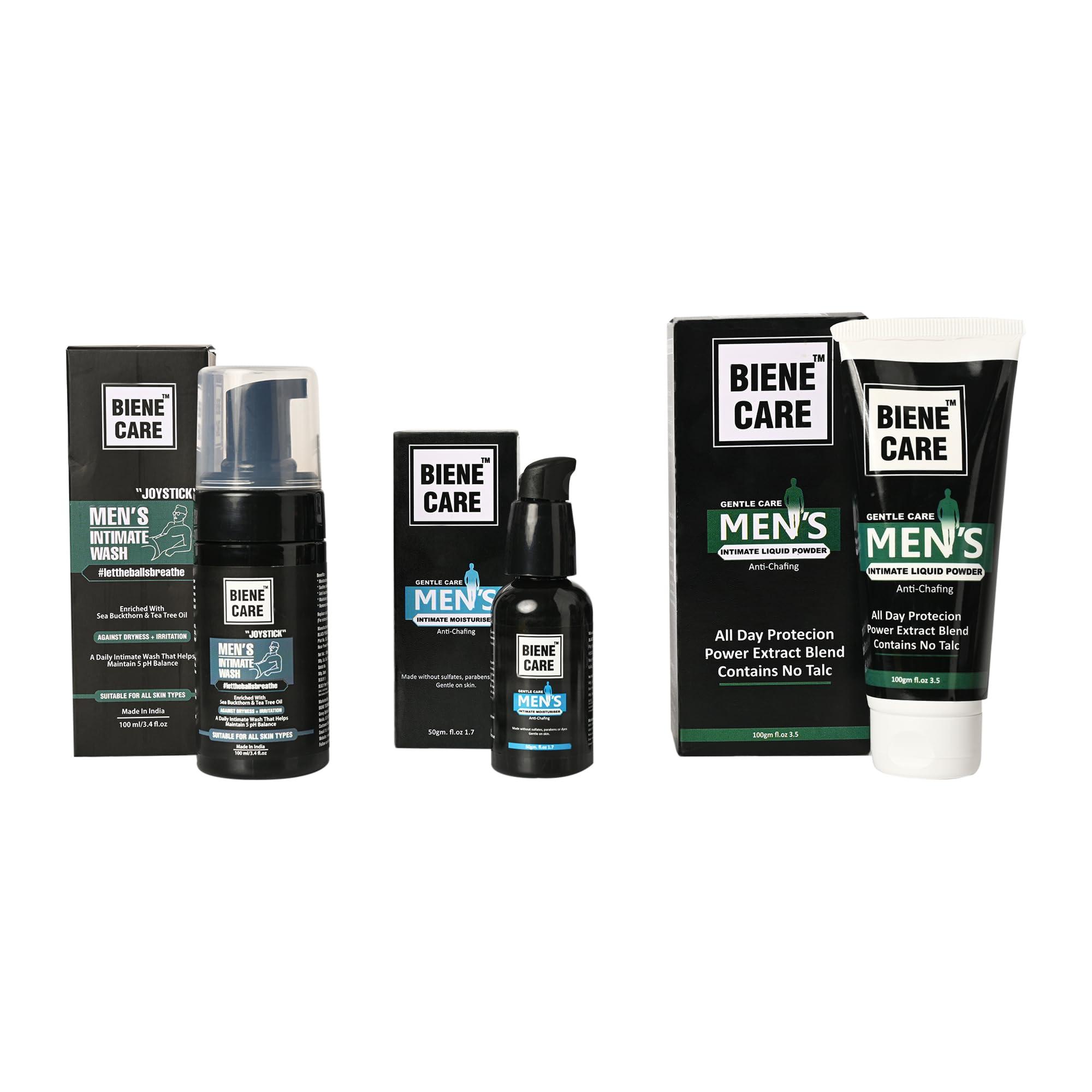 BIENE CARE BIENE CARE Intimate Combo pack for Mens daily use | No itching , no dryness | all day fresh in intimate areas - 250 gm
