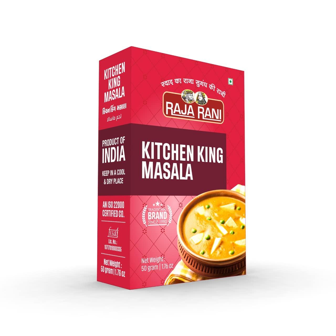 Raja Rani Raja Rani Kitchen King Masala (Blended Spices), 50gm