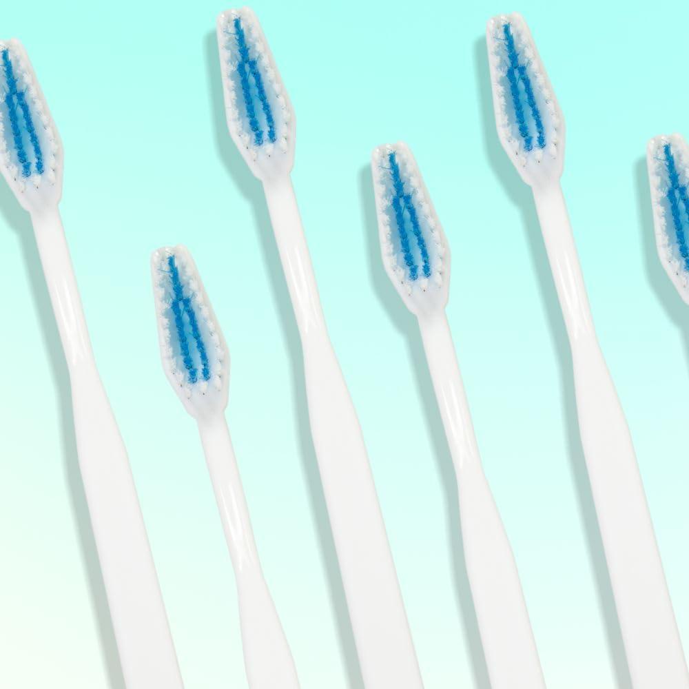 Old Tree Old Tree Bulk Hotel Toothbrush Set (500 Pcs, White) Perfect for Hotel Accessories | Hotel Amenities | Guest House Kit | Toiletries Kit | Clubs | Hotel |Travel Use | White Toothbrushes (Without Cover)