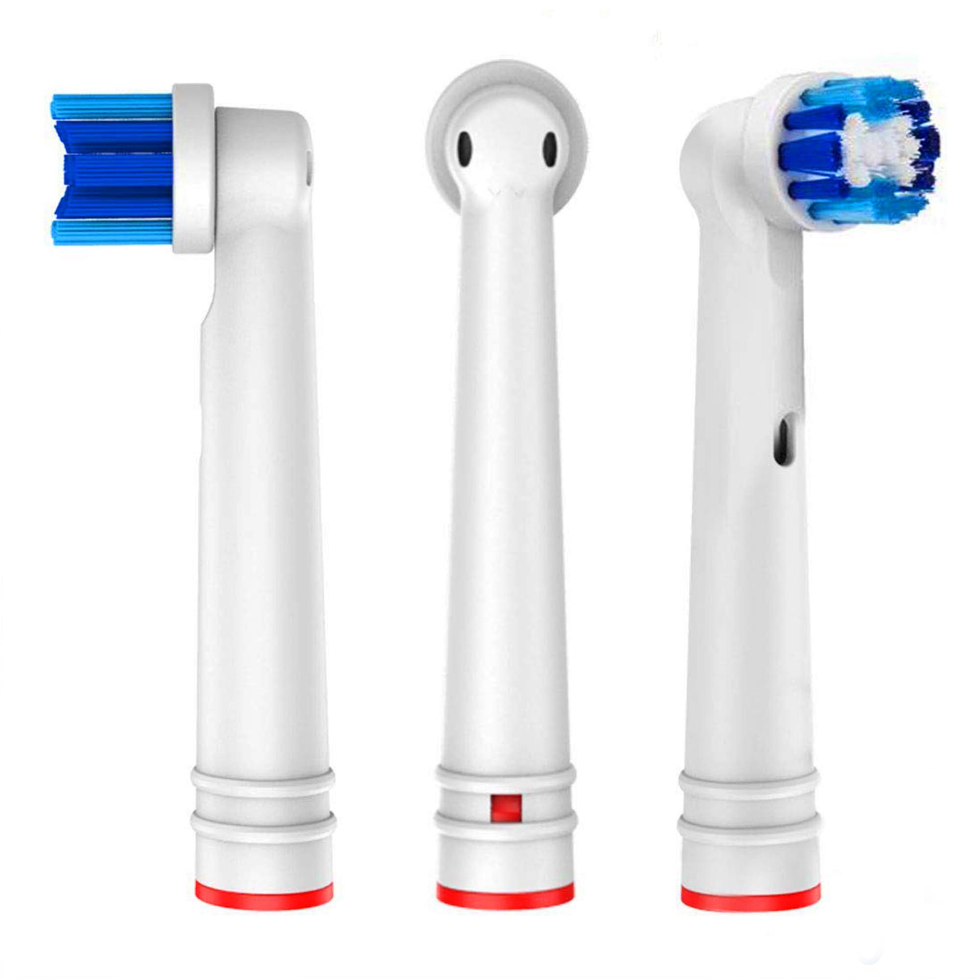 Alayna Replacement Toothbrush Heads Compatible with Oral B Braun- Pack of 4 Professional Electric Toothbrush Heads- Precision Refills for Oral-b 7000, Clean, OralB Pro 1000, 9600, 500, 3000, 8000, Plus!