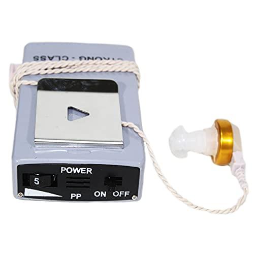 ANV Hearing Aid Machine- Power Sound- Single Cord and Receiver- Sound Enhancement Amplifier
