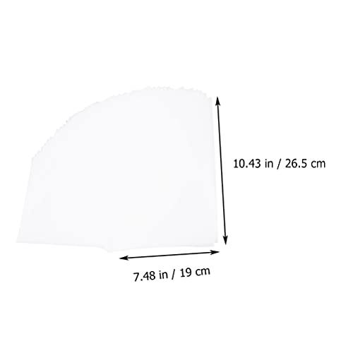 HEALLILY 4 Packs/ 400pcs Calligraphy Ink Writing Paper Tracing Paper for Students