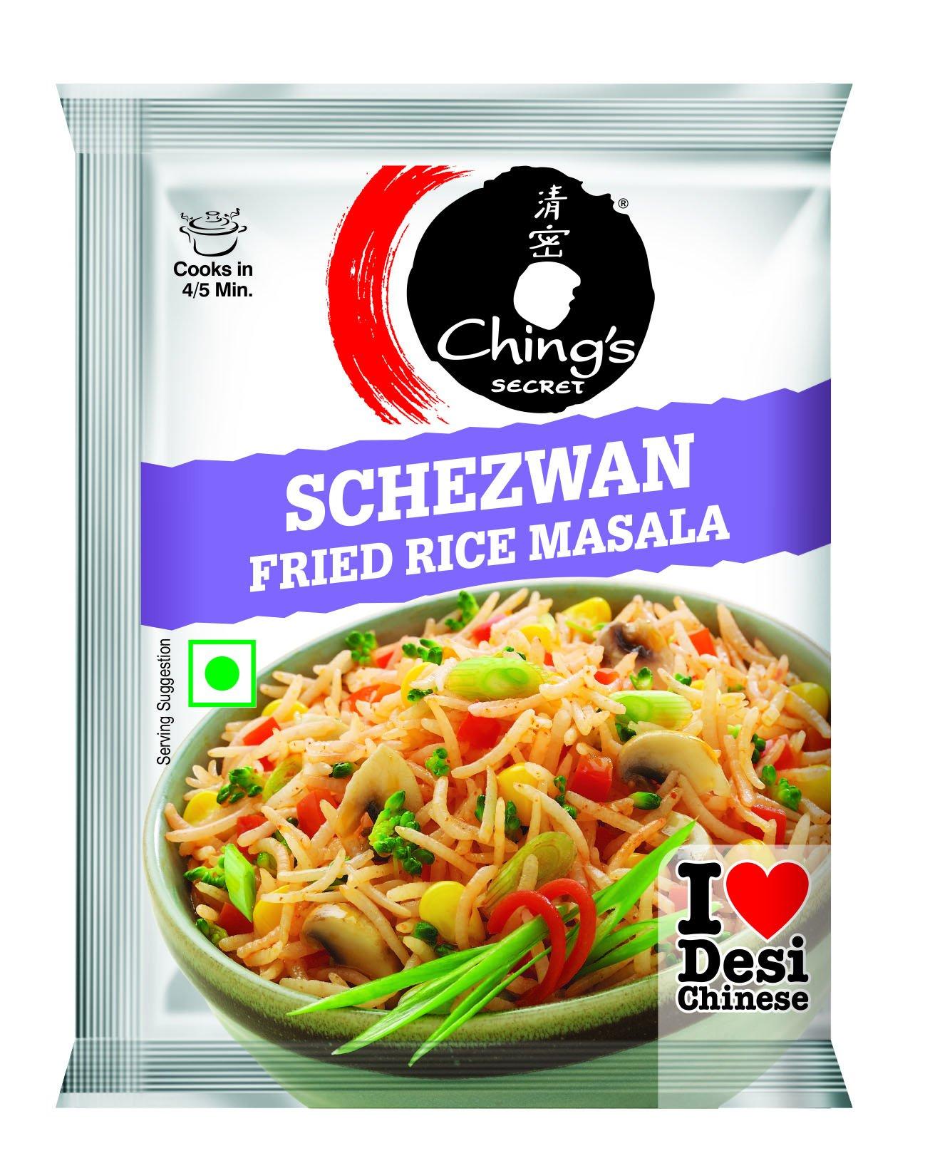 Chings Ching's Secret Schezwan Fried Rice Masala - Pack of 20