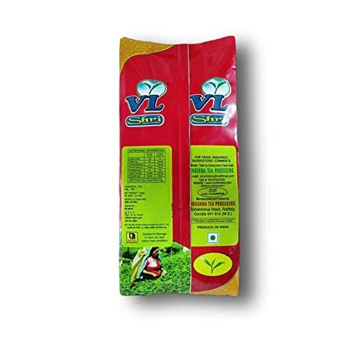 VL Shri VL Shri Premium CTC Dust Tea (Pack of 250gx 4) I 1Kg I Best handpicked Assam Tea I Rich in taste & flavour I Unique Blend I BlackTea I